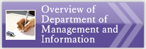 Overview of Department of Management and Information